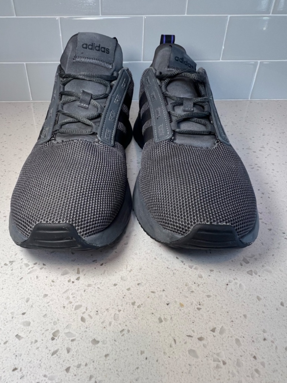Adidas Racer TR21 Primegreen Cloud Foam Running Shoes Gray Black Sneaker Sz 11.5 - Picture 4 of 14